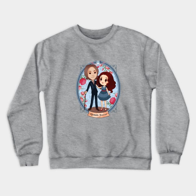 chibi rumbelle Crewneck Sweatshirt by Audrey_Molinatti